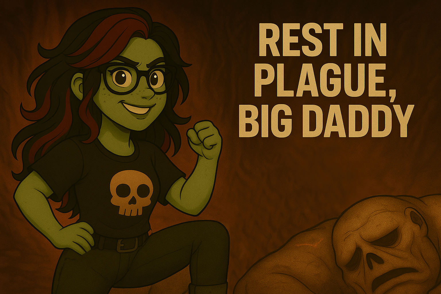 Rest in Plague Big Daddy character interaction
